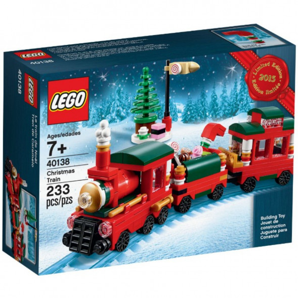Конструктор LEGO Seasonal 40138 Рождественский поезд в Мытище