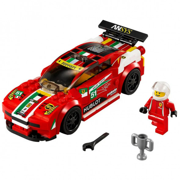 Конструктор LEGO Speed Champions 75908 Феррари 458 Италия GT2 в Мытище