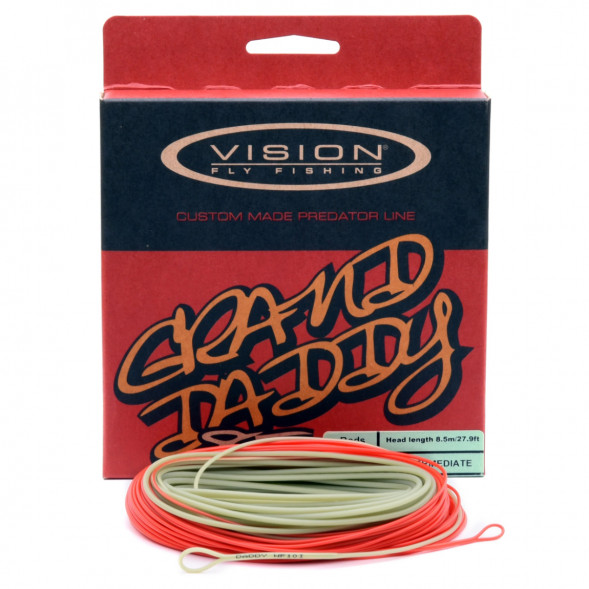 Рыболовный шнур Vision Grand Daddy Rods 8 Intermediate VGD8I в Мытище