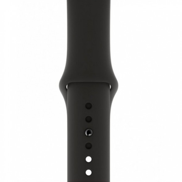 Ремешок для Apple Watch 44mm Black Sport Band (MTPL2ZM/A), черный в Мытище