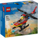 Конструктор LEGO City 60411 Пожарно-спасательный вертолет в Мытище