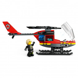 Конструктор LEGO City 60411 Пожарно-спасательный вертолет