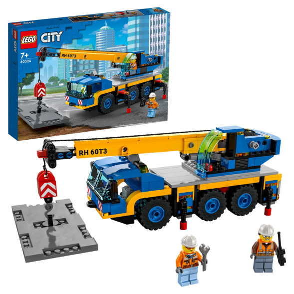 Конструктор LEGO City Great Vehicles 60324 Мобильный кран в Мытище