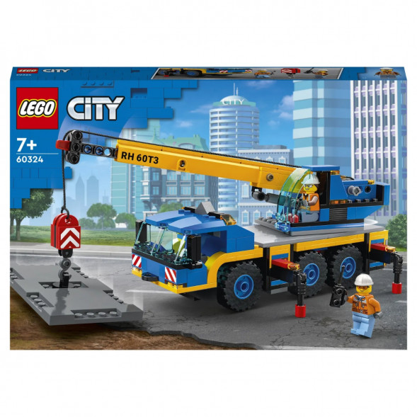 Конструктор LEGO City Great Vehicles 60324 Мобильный кран в Мытище