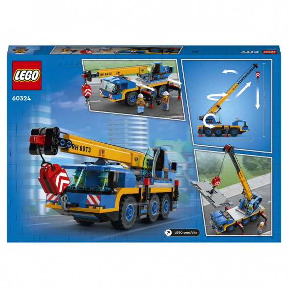 Конструктор LEGO City Great Vehicles 60324 Мобильный кран в Мытище