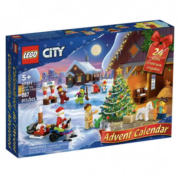 Конструктор LEGO City 60352 Рождественский новогодний календарь 2022 в Мытище