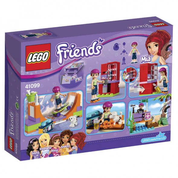 Конструктор LEGO Friends 41099 Скейт-парк в Мытище