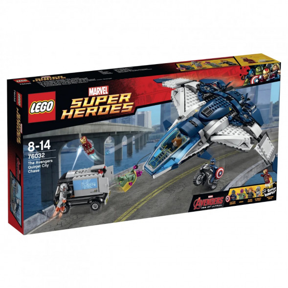 Конструктор LEGO Super Heroes 76032 Погоня на Квинджете Мстителей в Мытище