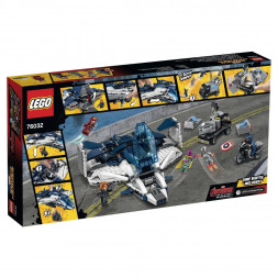 Конструктор LEGO Super Heroes 76032 Погоня на Квинджете Мстителей