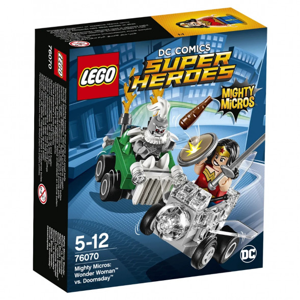 Конструктор LEGO Super Heroes 76070 Mighty Micros: Чудо-женщина против Думсдэя в Мытище