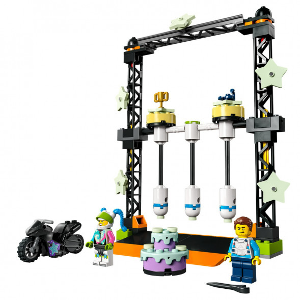 Конструктор LEGO City 60341 Трюковое испытание «Нокдаун» в Мытище