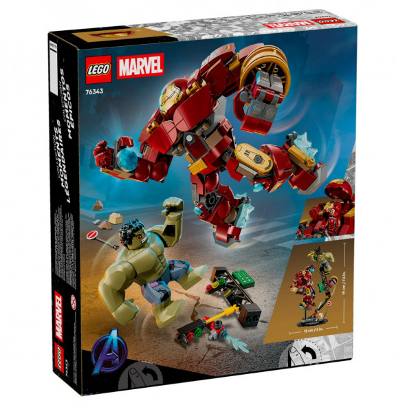 Конструктор LEGO Super Heroes 76343 Легендарная битва Халкбастера против Халка в Мытище