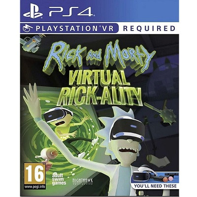 Игра Rick and Morty:Virtual Rick-Ality (Только для PS VR) [PS4, английский язык] в Мытище