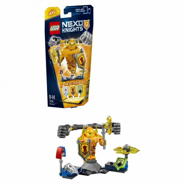 Конструктор LEGO Nexo Knights 70336 Аксель — Абсолютная сила в Мытище