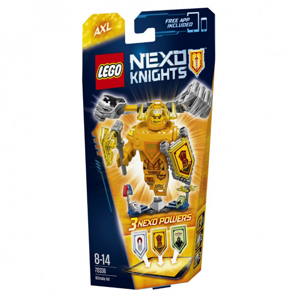 Конструктор LEGO Nexo Knights 70336 Аксель — Абсолютная сила в Мытище