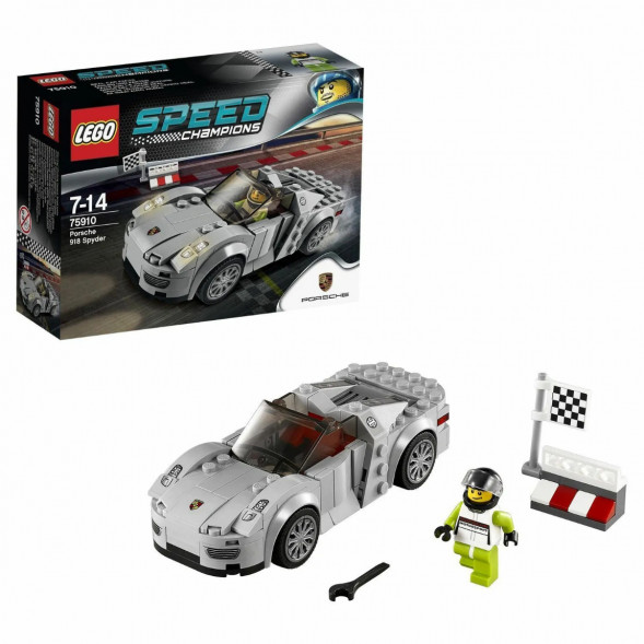 Конструктор LEGO Speed Champions 75910 Porsche 918 Spyde в Мытище