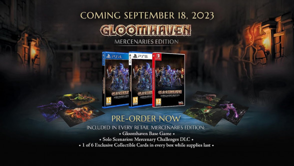Игра Gloomhaven. Mercenaries Edition [PS4, английская версия] в Мытище