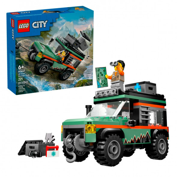 Конструктор LEGO City 60447 Внедорожный горный грузовик в Мытище