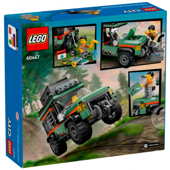Конструктор LEGO City 60447 Внедорожный горный грузовик в Мытище