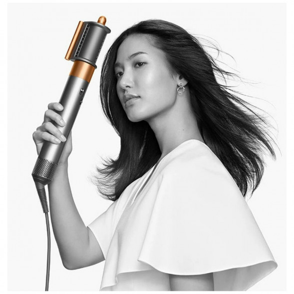 Фен-стайлер Dyson Airwrap multi-styler Complete Long HS05, яркий никель/медный в Мытище