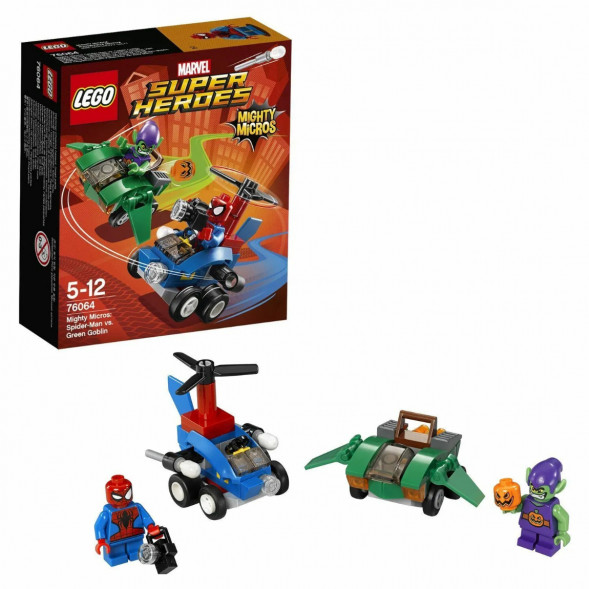 Конструктор LEGO Super Heroes 76064 Человек‑паук против Зелёного Гоблина в Мытище