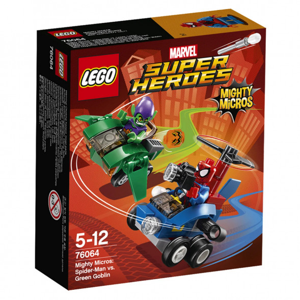 Конструктор LEGO Super Heroes 76064 Человек‑паук против Зелёного Гоблина в Мытище