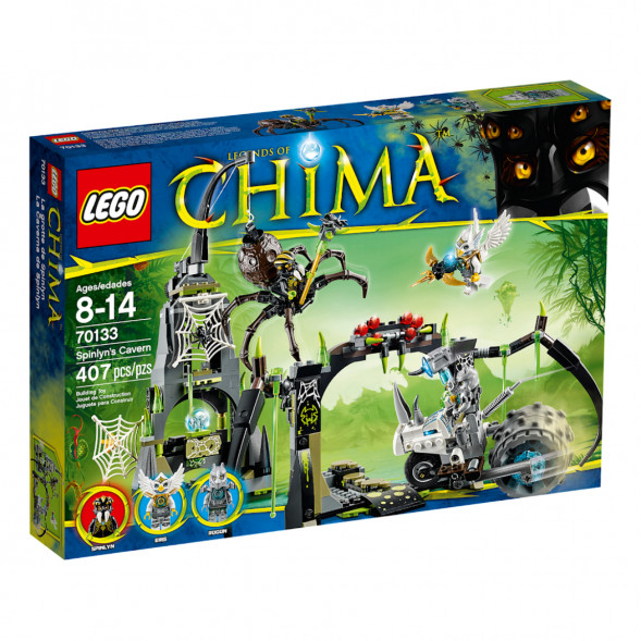 Конструктор LEGO Legends Of Chima 70133 Пещера Спинлина в Мытище