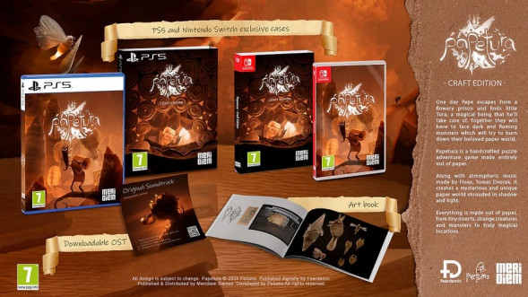 Игра Papetura. Craft Edition [Nintendo Switch, русские субтитры] в Мытище