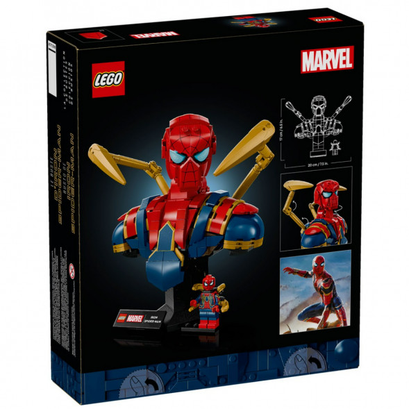 Конструктор LEGO Super Heroes 76326 Бюст Железного Человека-паука в Мытище
