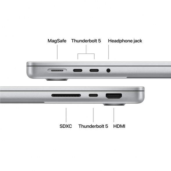 Ноутбук Apple MacBook Pro 14 2026 MGDP4 (M5 Pro 20-Core GPU, 24GB/2TB), Серебристый/Silver в Мытище