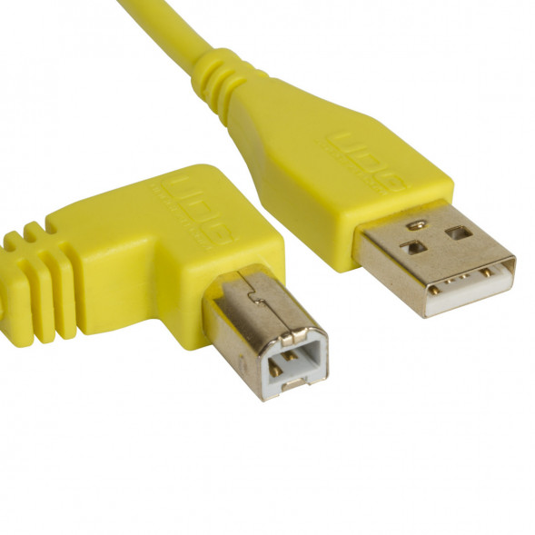Аудиокабель UDG Ultimate Audio Cabel  USB 2.0 A-B 1 метр, жёлтый в Мытище