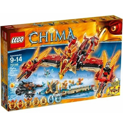 Lego Legends Of Chima 70146 Огненный летающий Храм Фениксов в Мытище