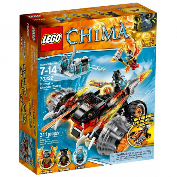 Конструктор LEGO Legends of Chima 70222 Огненный Вездеход Тормака в Мытище
