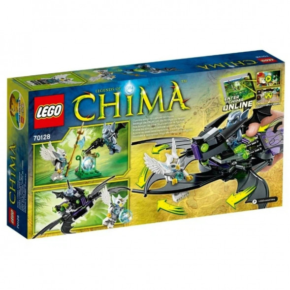 Конструктор LEGO Legends of Chima 70128 Крылатый истребитель Браптора в Мытище