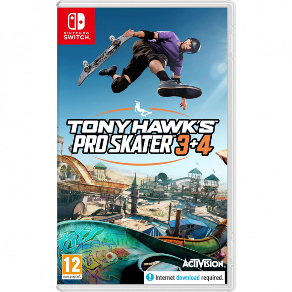 Игра Tony Hawk&amp;#039;s Pro Skater 3 + 4 [Nintendo Switch, английская версия] в Мытище
