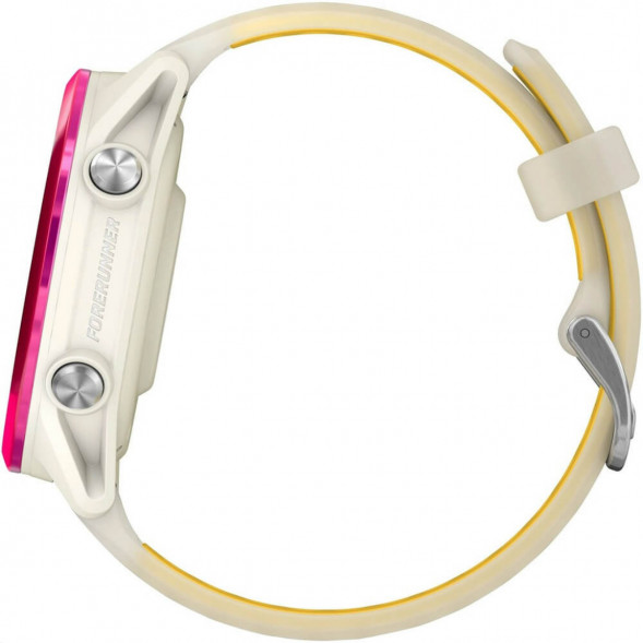 Умные часы Garmin Forerunner 570 42 мм Raspberry Aluminium/Translucent Bone/Mango 010-02970-02 в Мытище
