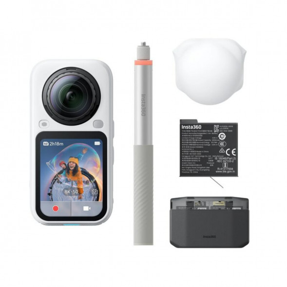 Экшн-камера Insta360 X6 Essentials Bundle, White в Мытище