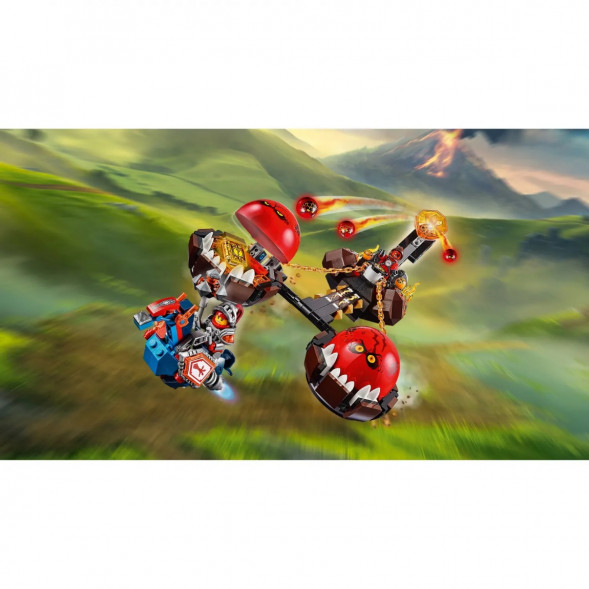 Конструктор LEGO Nexo Knights 70314 Безумная колесница Укротителя в Мытище