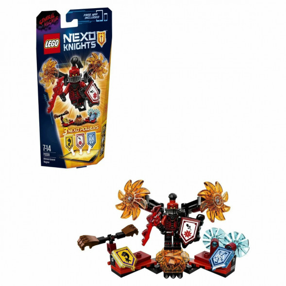 Конструктор LEGO Nexo Knights 70338 Генерал Магмар — Абсолютная сила в Мытище