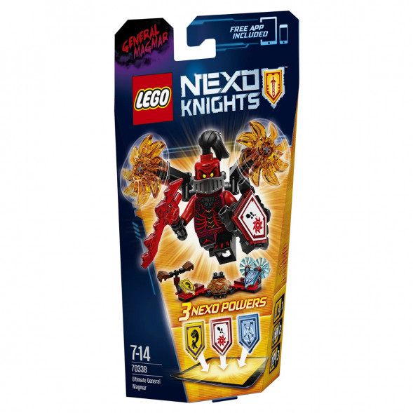 Конструктор LEGO Nexo Knights 70338 Генерал Магмар — Абсолютная сила в Мытище