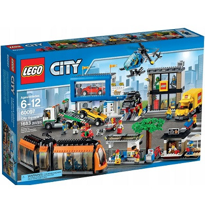 Конструктор LEGO City 60097 Городская площадь, 1683 дет. в Мытище