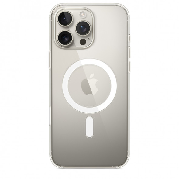 Чехол Apple Clear Case with MagSafe для iPhone 16 Pro Max, прозрачный (MA7F4ZM/A) в Мытище