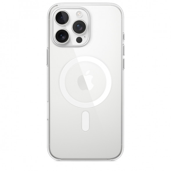 Чехол Apple Clear Case with MagSafe для iPhone 16 Pro Max, прозрачный (MA7F4ZM/A) в Мытище