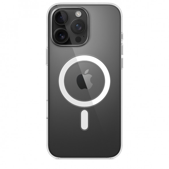 Чехол Apple Clear Case with MagSafe для iPhone 16 Pro Max, прозрачный (MA7F4ZM/A) в Мытище