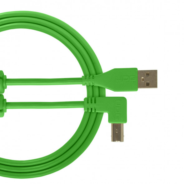 Аудиокабель UDG Ultimate Audio Cabel  USB 2.0 A-B 2 метра, зелёный в Мытище