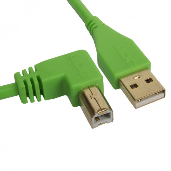 Аудиокабель UDG Ultimate Audio Cabel  USB 2.0 A-B 2 метра, зелёный в Мытище