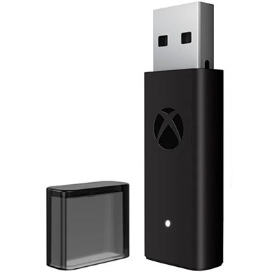 Microsoft Беспроводной адаптер геймпада Xbox для Windows 10 (новый, без упоковки) в Мытище