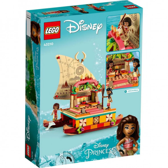 Конструктор LEGO Disney Princess 43210 Путеводная лодка Моаны в Мытище