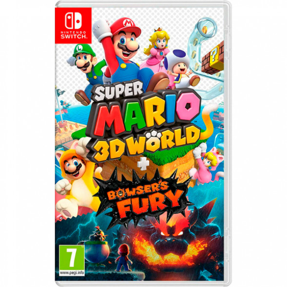 Игра Super Mario 3D World + Bowser&amp;#039;s Fury [Nintendo Switch, русские субтитры] в Мытище