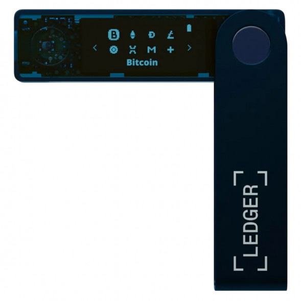 Аппаратный криптокошелек Ledger Nano X, Sapphire Blue в Мытище